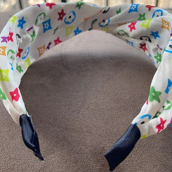 NWT White multi color headband - Picture 2 of 6